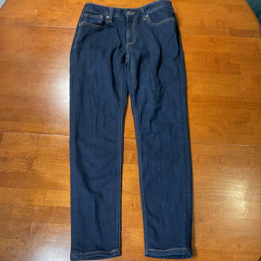 Miss Me Jeans Women's 29 Blue Ankle Super Skinny Mid Rise Dark Wash Denim